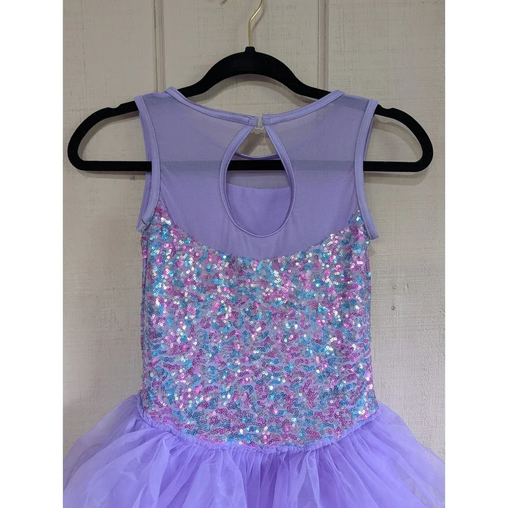 Weissman ShowtimeGirls Good Luck 11612 Purple Sequin Tutu